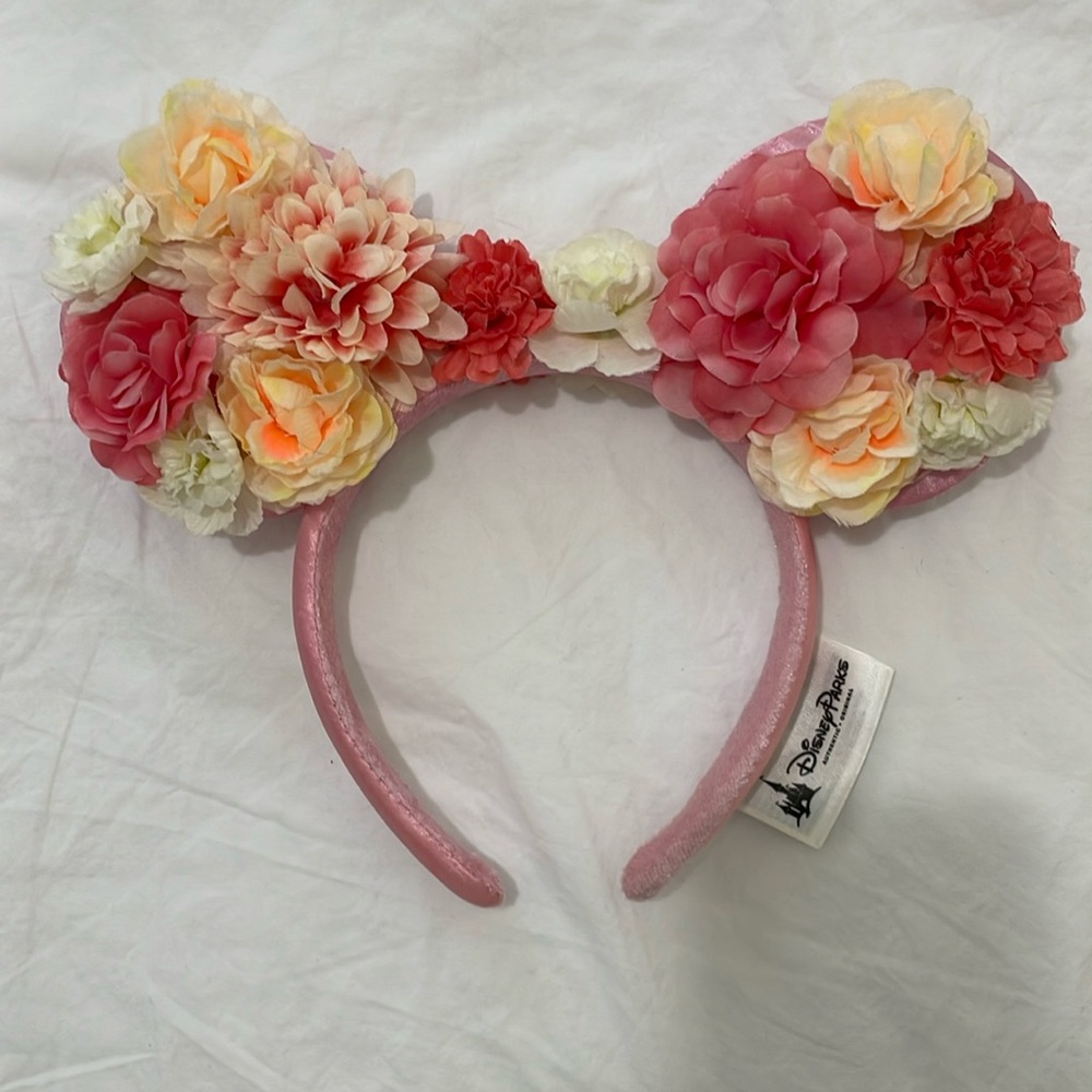 Floral Mickey ears